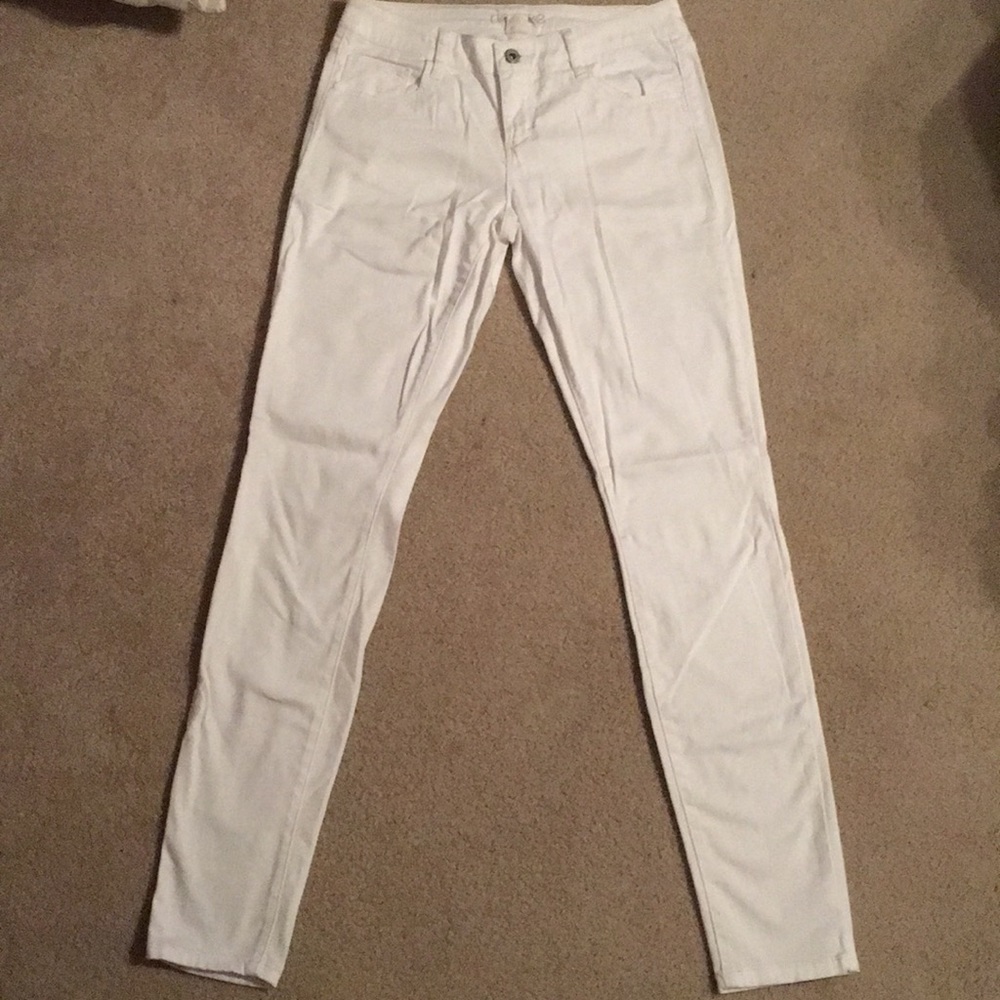 Decree White Skinny Jeans